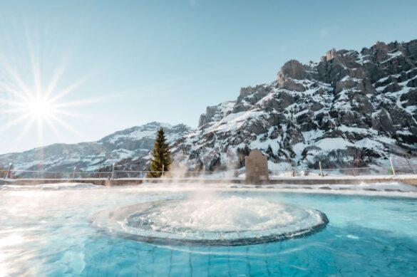 hydrotherapy at Walliser Alpentherme & SPA