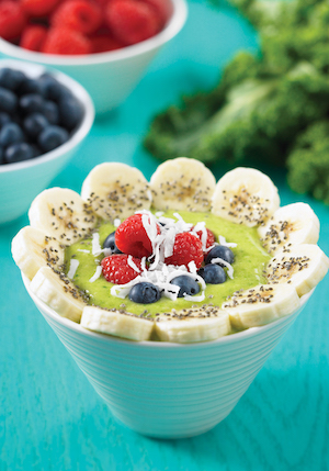 Green Coconut Smoothie Bowl