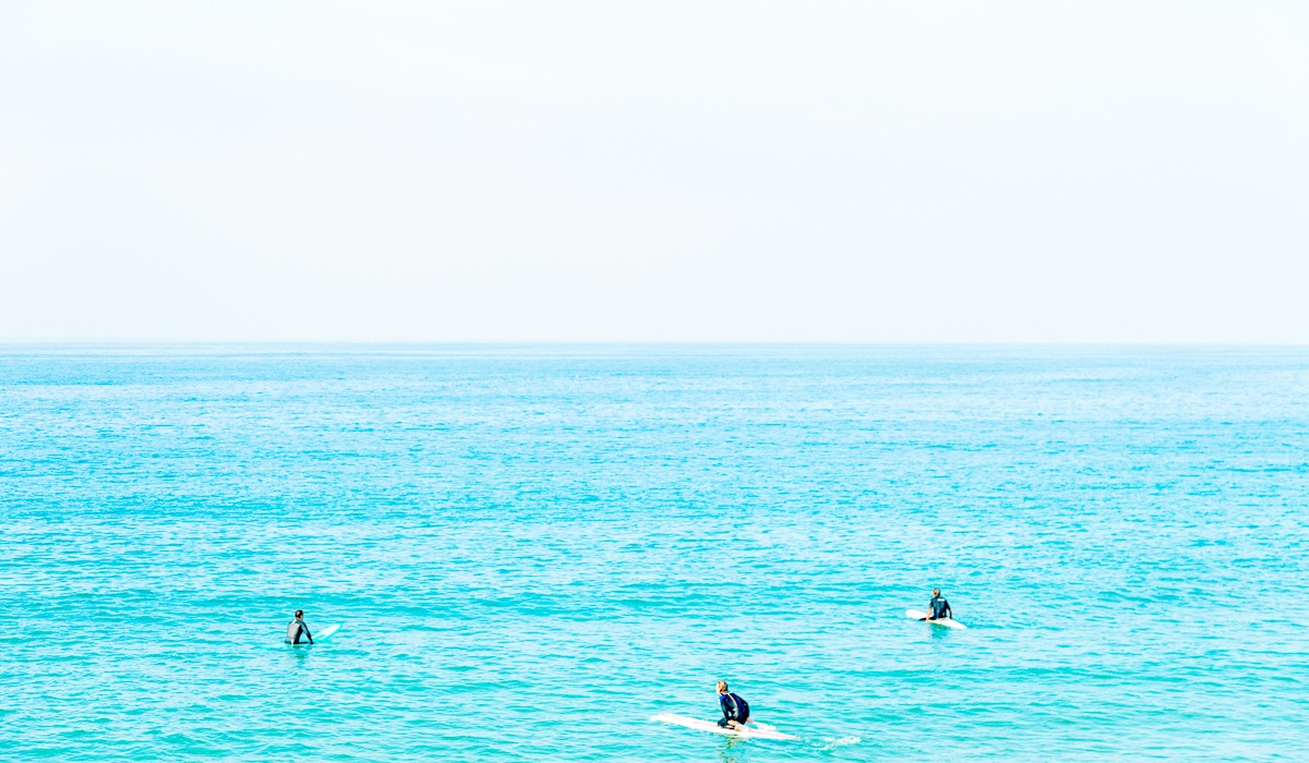 Newport Beach, California Surfers