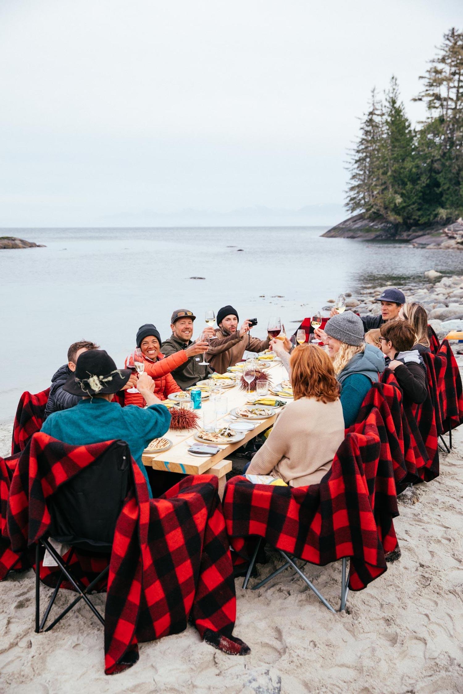 Wilderness Dining at Nimmo Bay