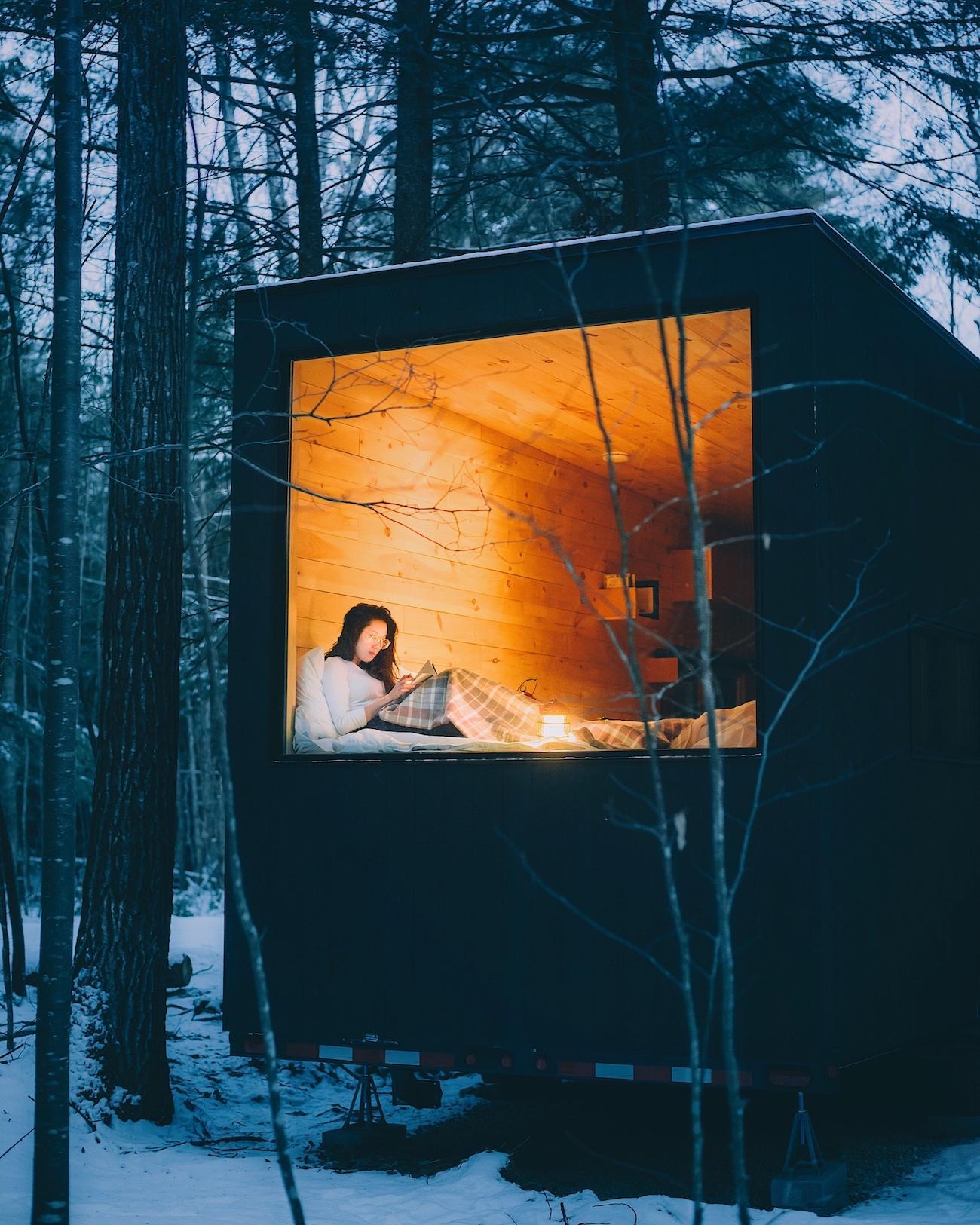 Getaway Cabin in Winter