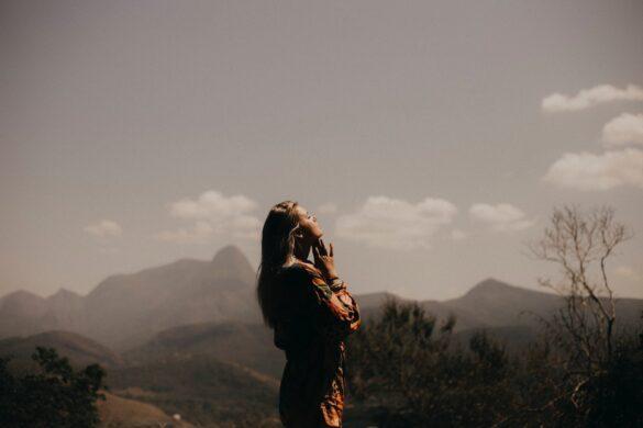 Rituals of the Soul: woman embracing nature