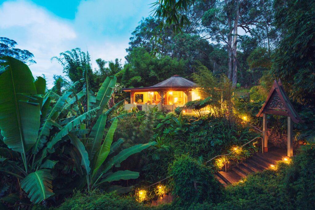 Wellness Spa Retreat in jungle