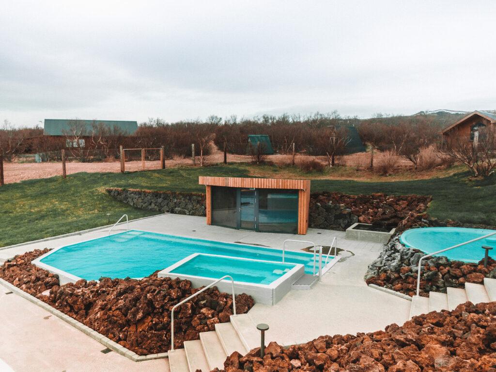 renovated geothermal swimming pool