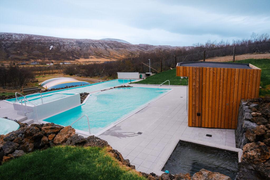 geothermal swimming pool in iceland