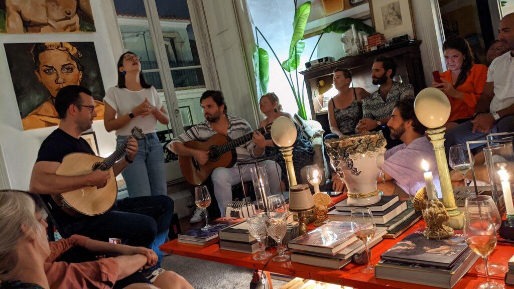 co-living and working group in Lisbon