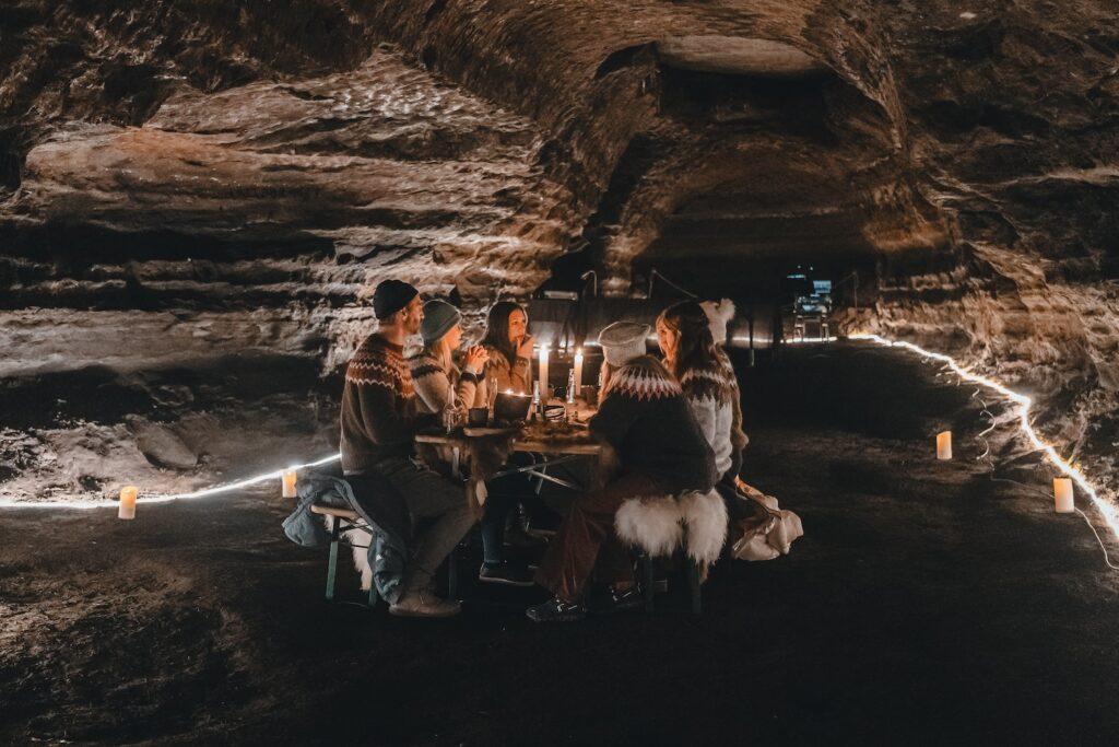 Viking Feast Dining in an Icelandic Cave | Hotel Rangá, Iceland